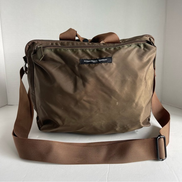 Dominique Linray Basic Shoulder brown Bag - Picture 1 of 13
